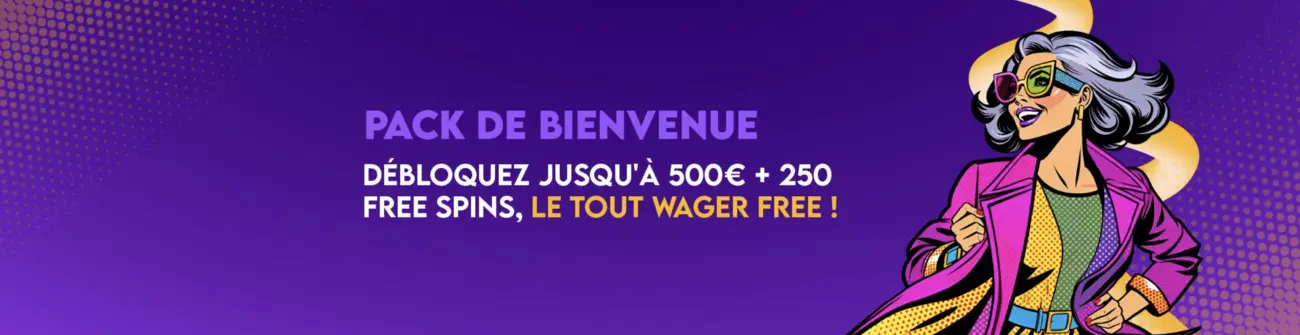 bonus de bienvenue